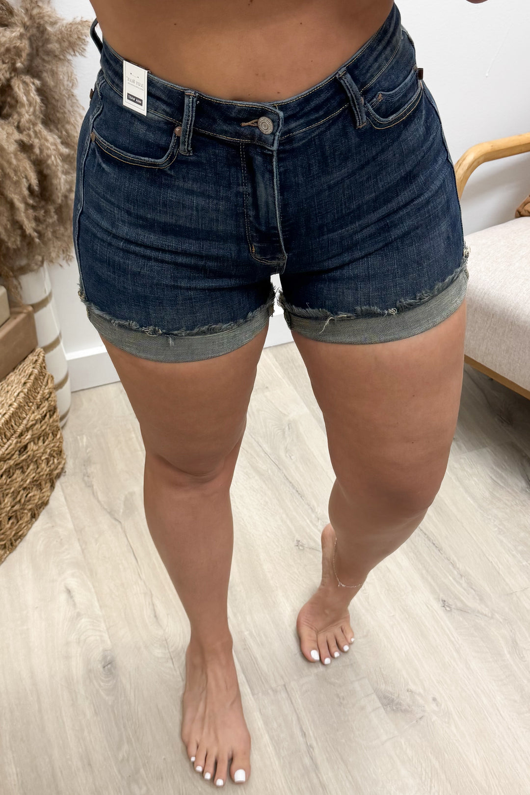 Alexis Denim Shorts (Tummy Control)
