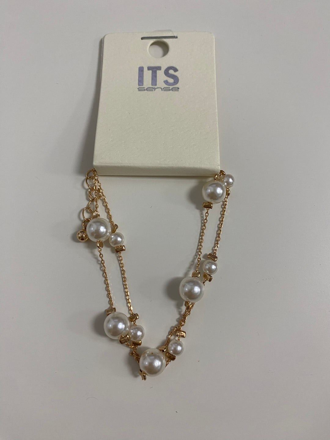Emilia Pearl Bracelet (Gold)