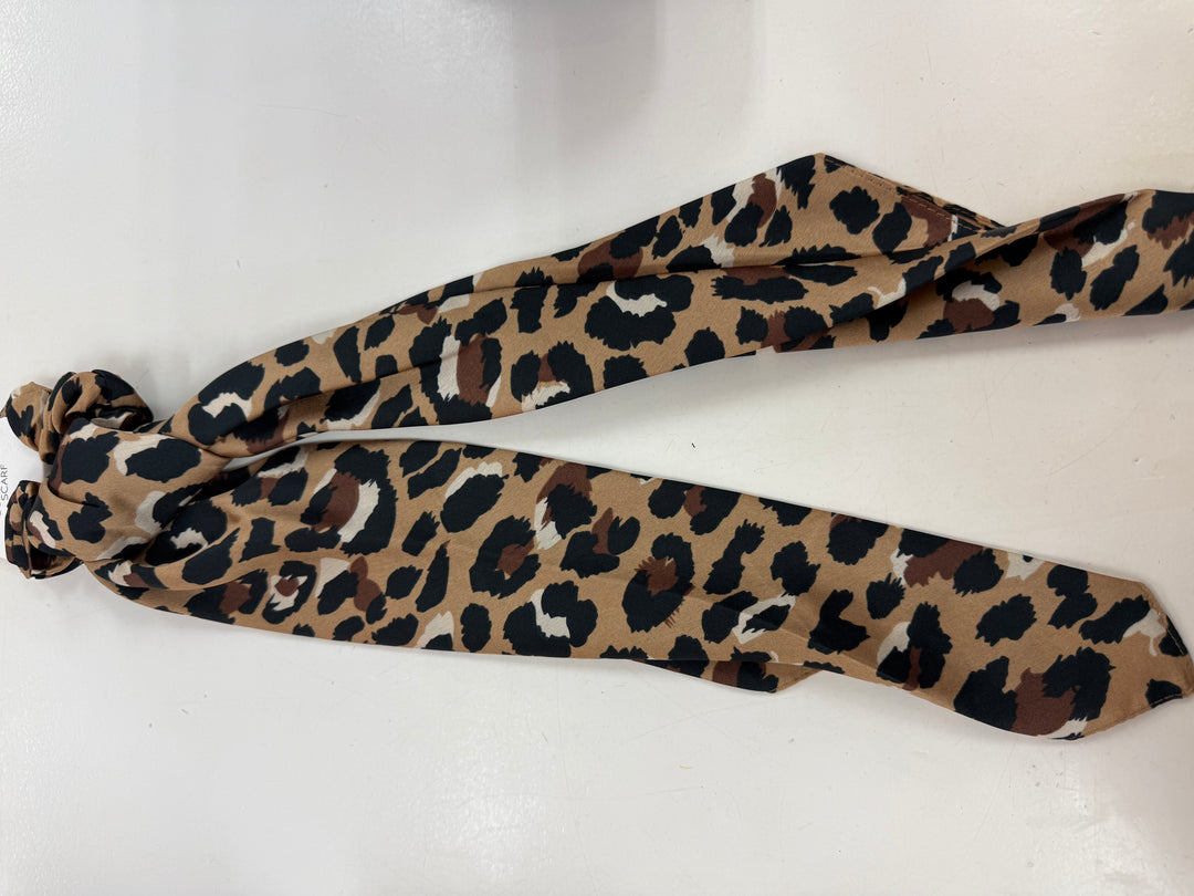 Scrunchie Scarf (Brown Leopard)