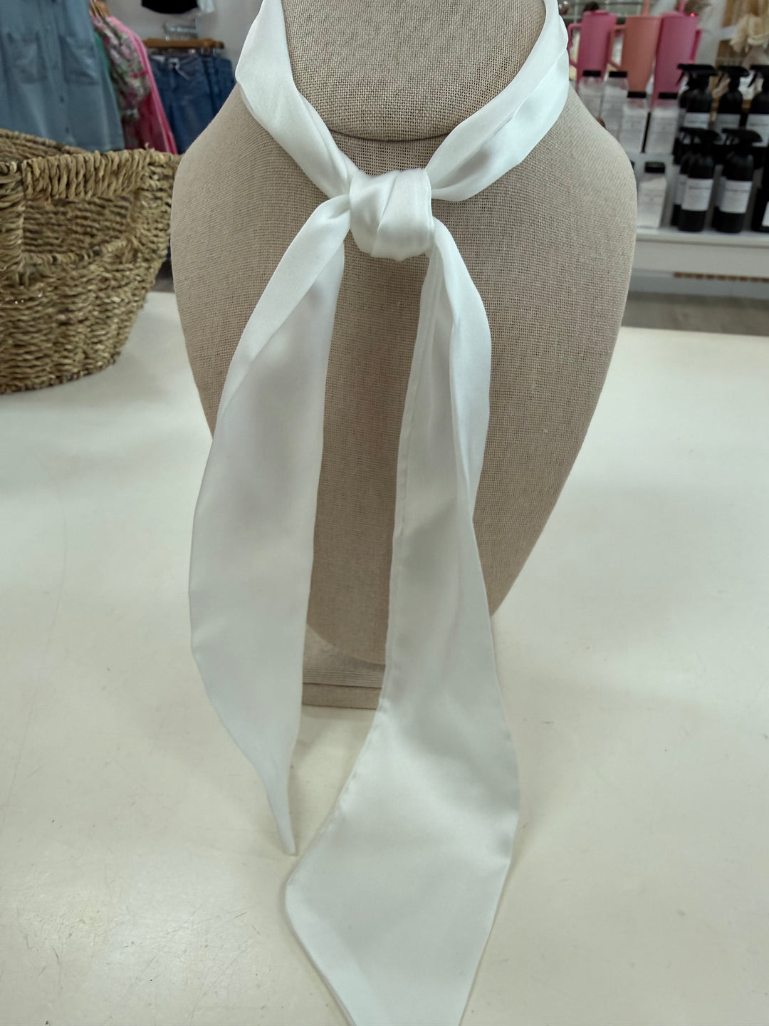 Skinny Scarf (White)