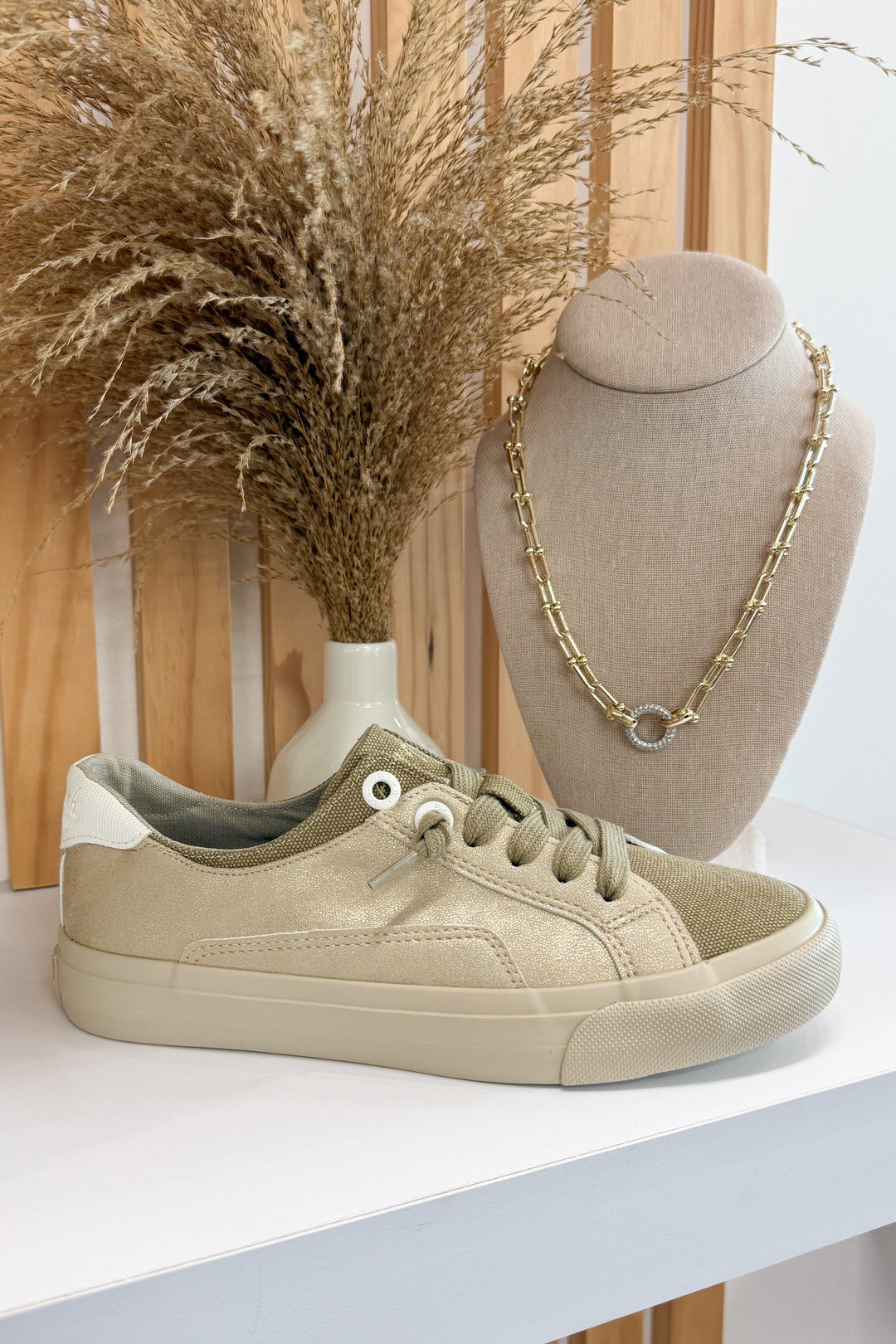 Blowfish Malibu Martina Too Sneaker (Gold)