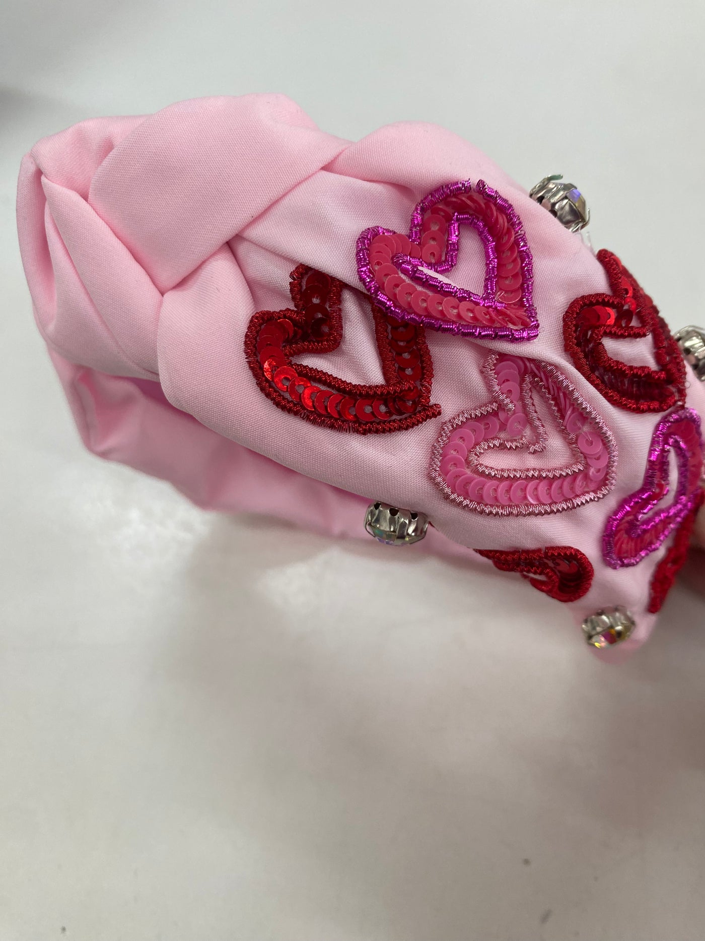 Ruby Sequined Headband (Pink)