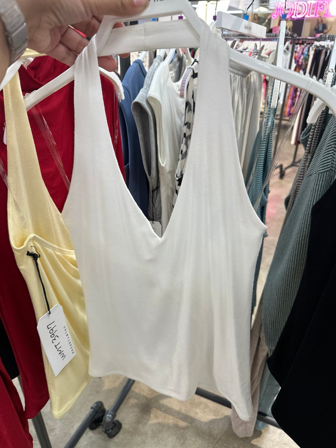 "Core Collection" Halter Top (Ivory)