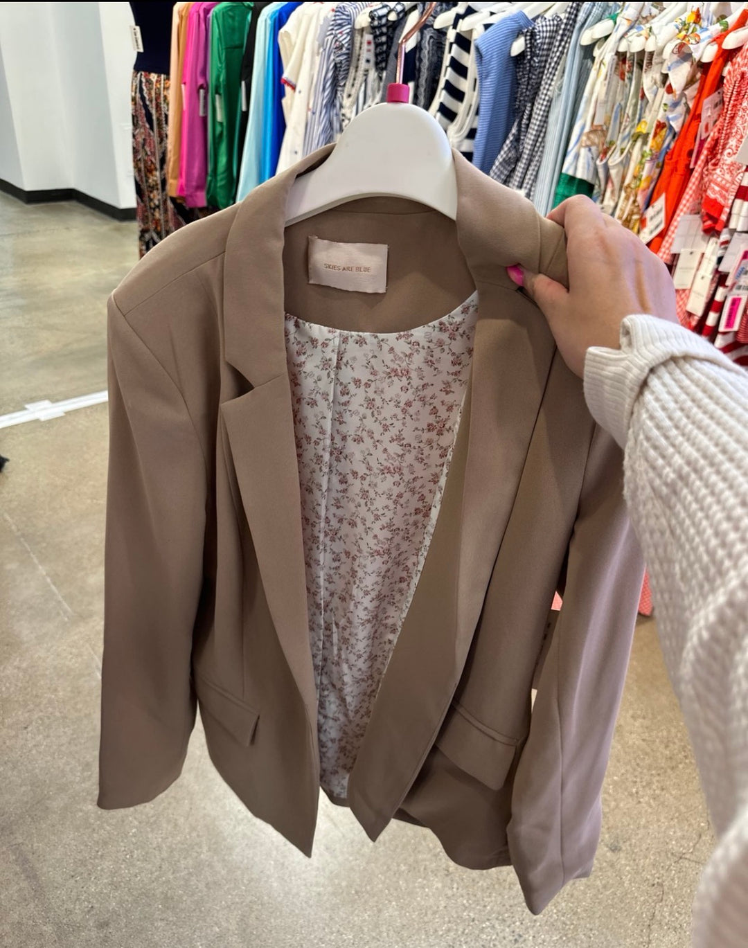 "Executive Edit" Blazer (Tan)