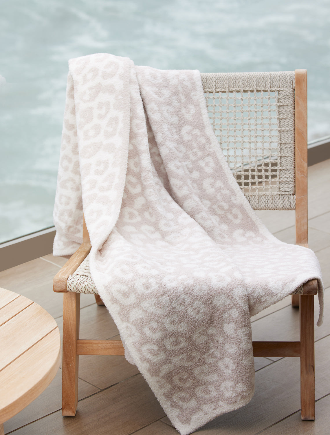 Barefoot Dreams Cozy Chic Throw (Leopard)