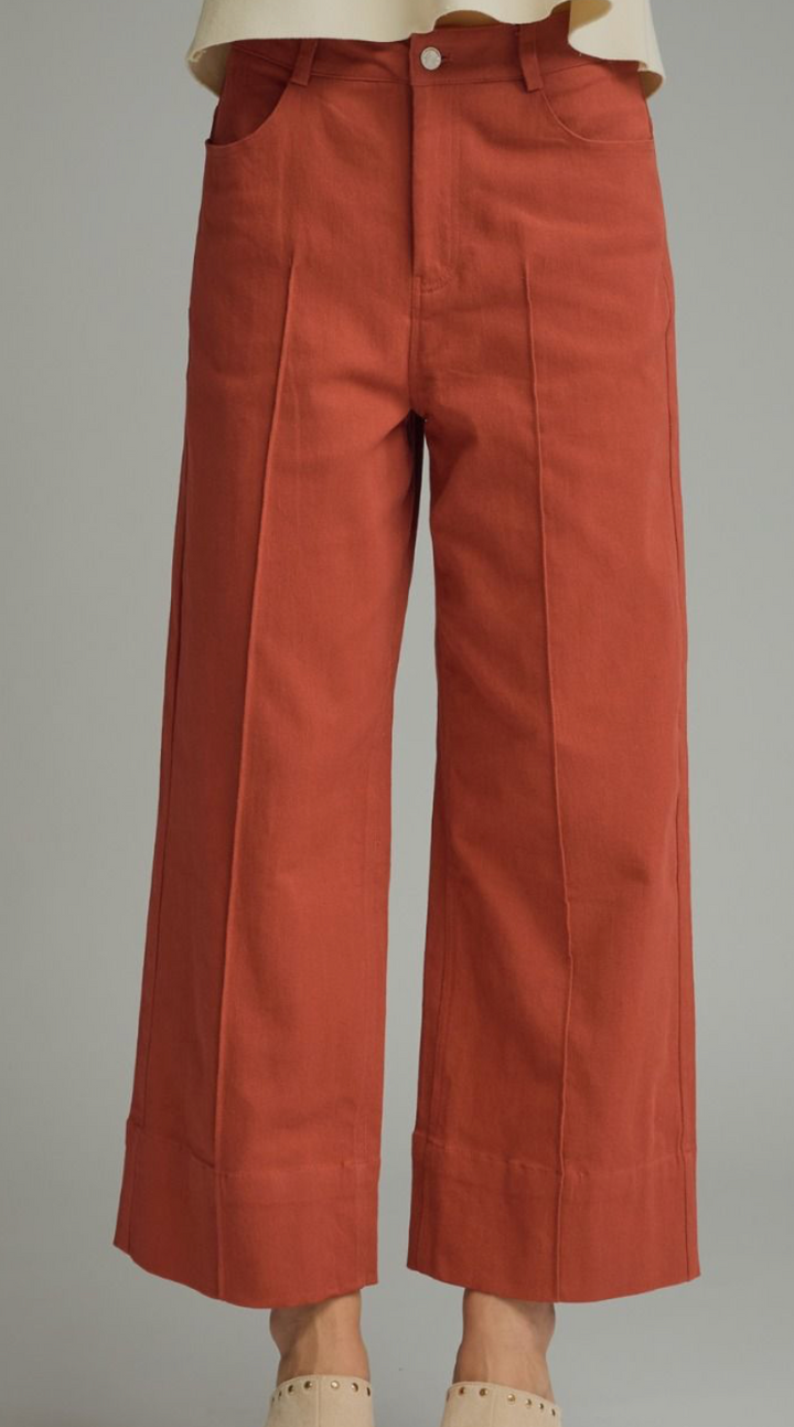 "Tailored Touch" Pants (Rust)