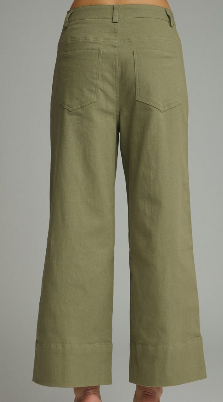 "Tailored Touch" Pants (Olive)