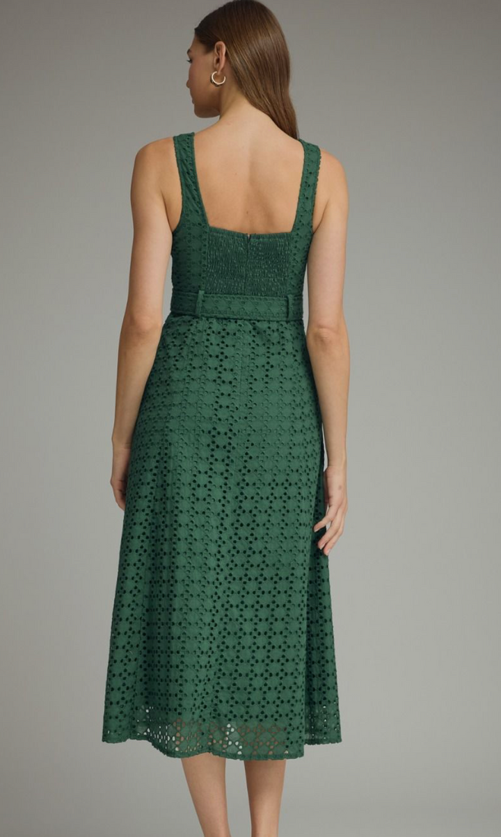 "Sweet Enchantment" Dress (Hunter Green)