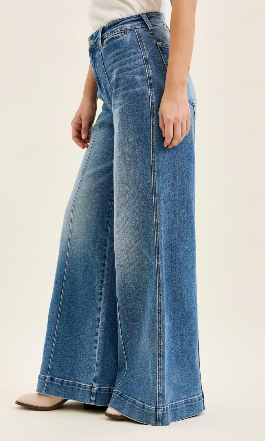 Quinn Palazzo Jeans