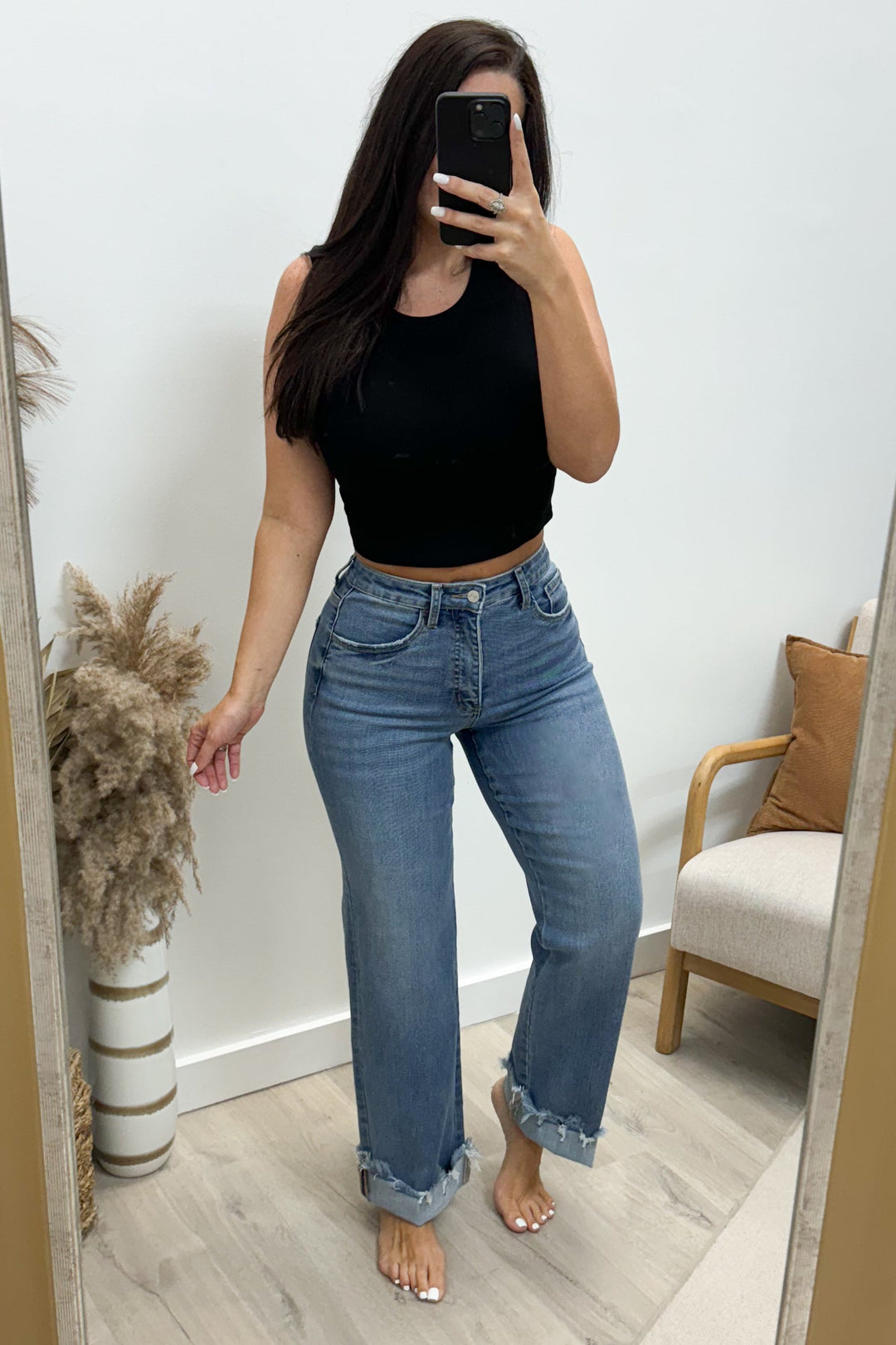 Alejandra Loose Fit Jeans - Happily Ever Aften
