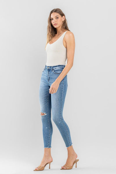 Alice Cropped Skinny Jeans - Happily Ever Aften