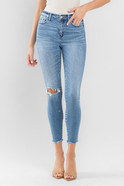 Alice Cropped Skinny Jeans - Happily Ever Aften