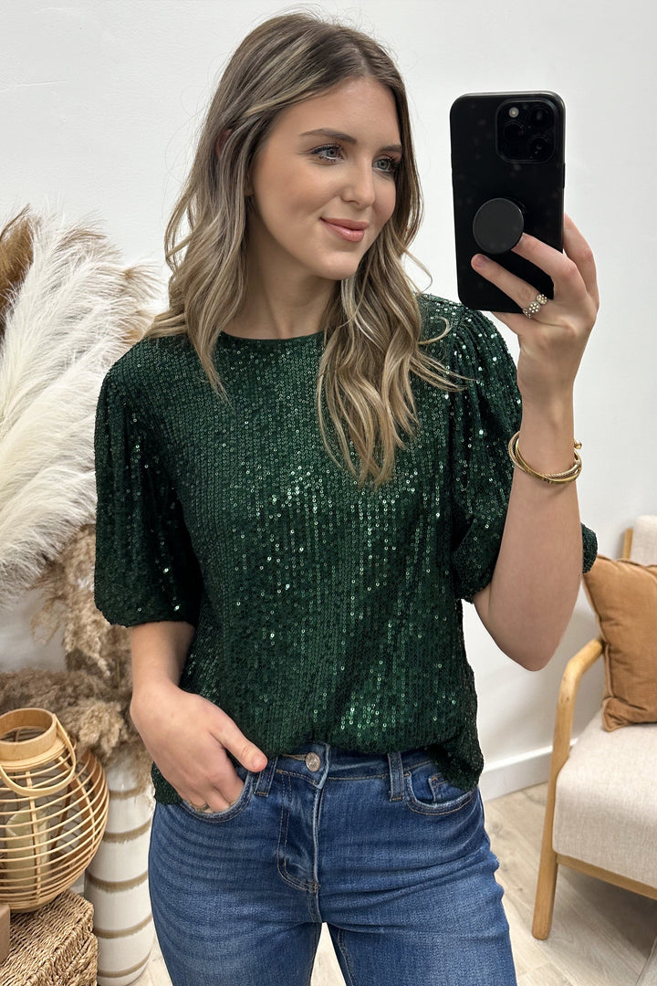 "All I Do" Top (Green) - Happily Ever Aften