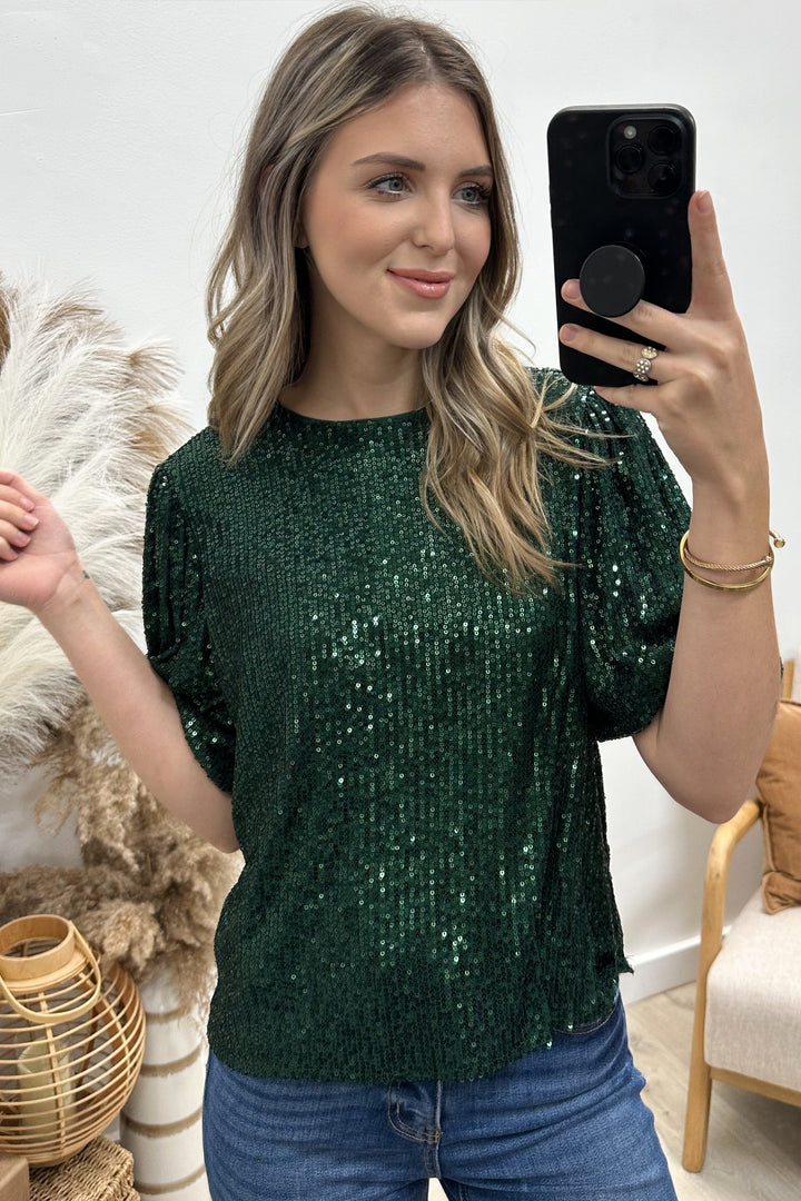 "All I Do" Top (Green) - Happily Ever Aften