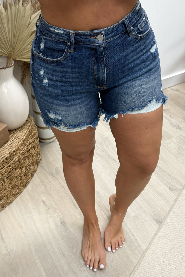 Amani Denim Shorts - Happily Ever Aften