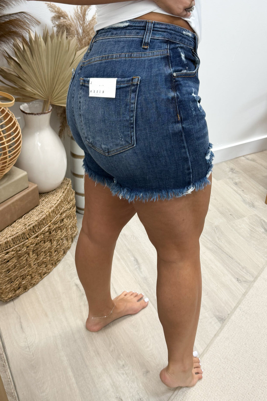 Amani Denim Shorts - Happily Ever Aften