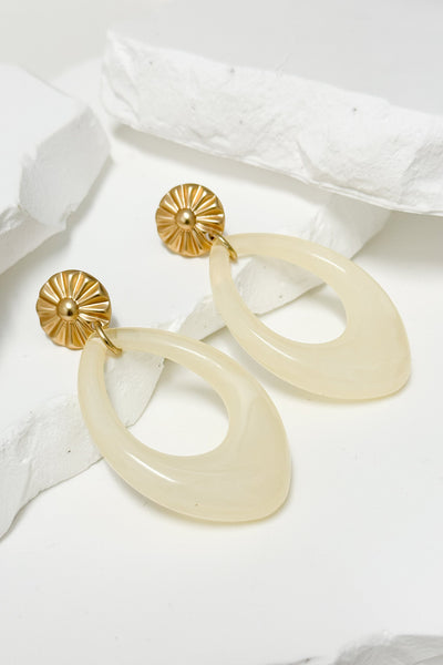 Amelie Earrings (Neutral) - Happily Ever Aften