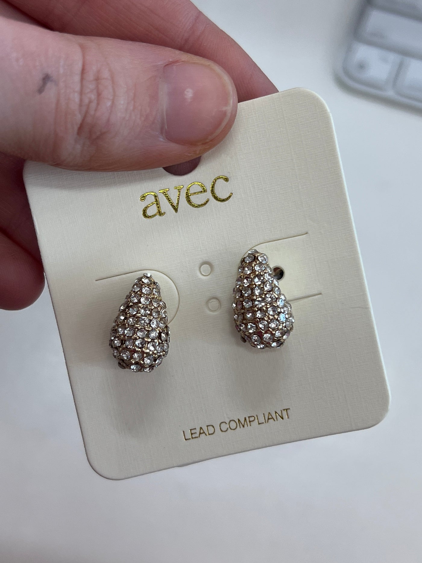 Ava Earrings (Gold) - Happily Ever Aften