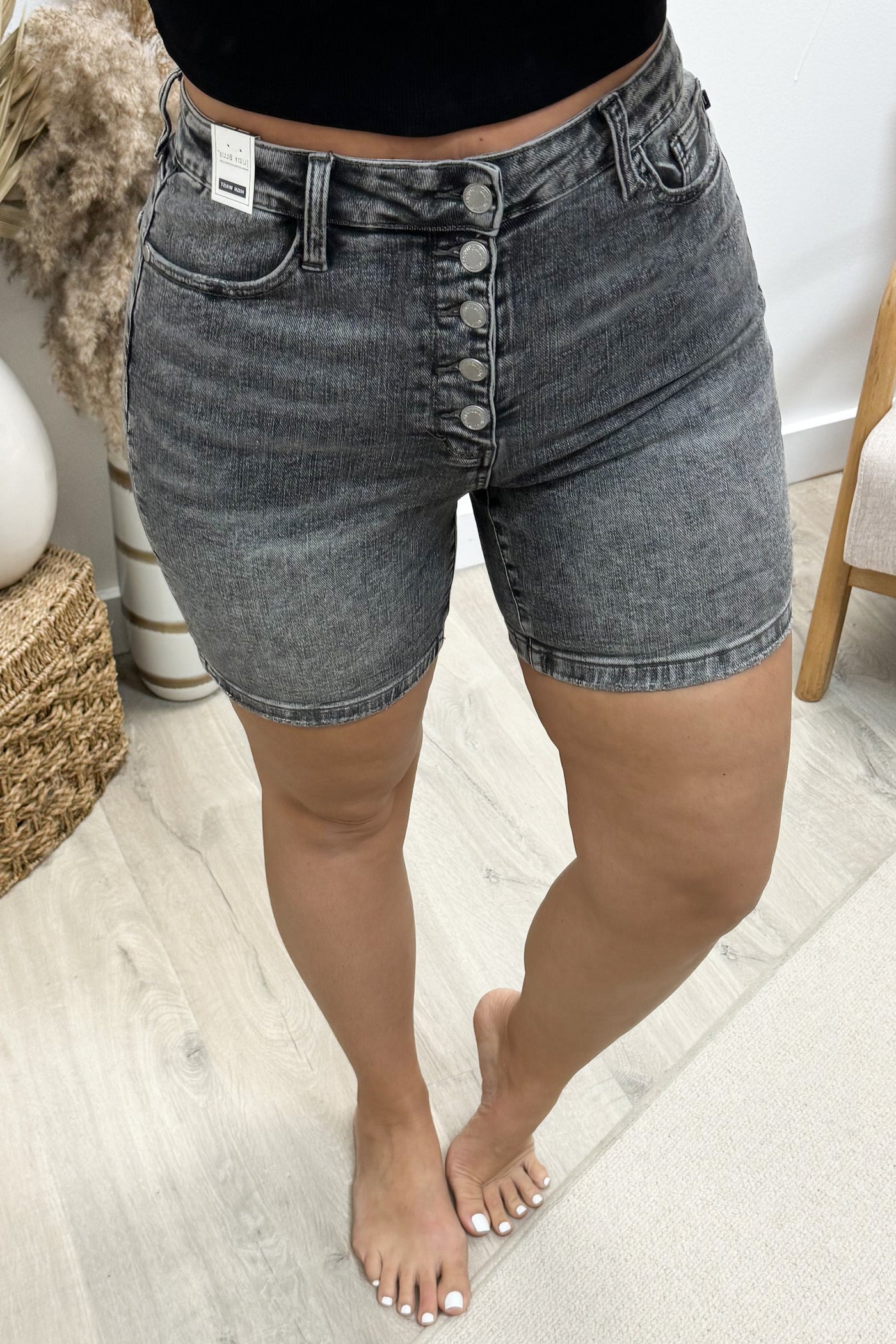 Avery Denim Shorts - Happily Ever Aften