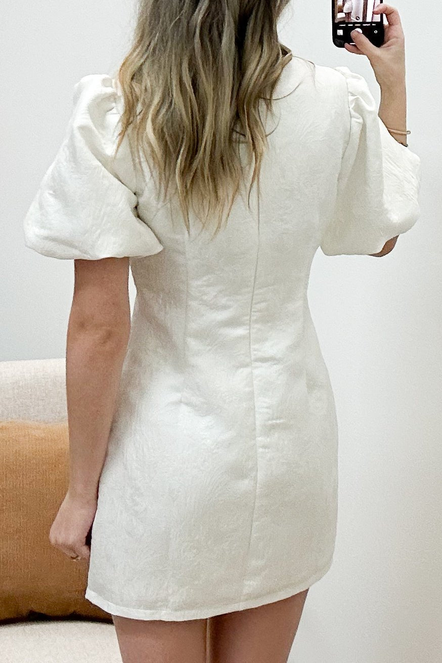 "Breath Easy" Dress (White) - Happily Ever Aften