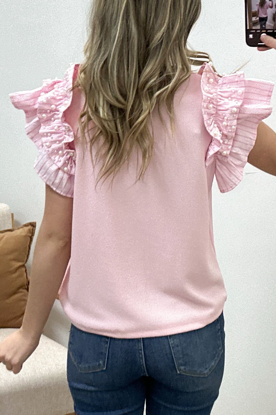 "Brighter Days" Top (Baby Pink) - Happily Ever Aften