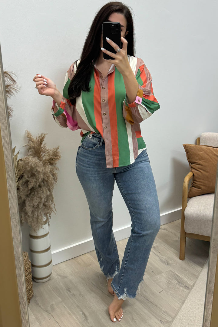 Calista Straight Leg Jeans - Happily Ever Aften