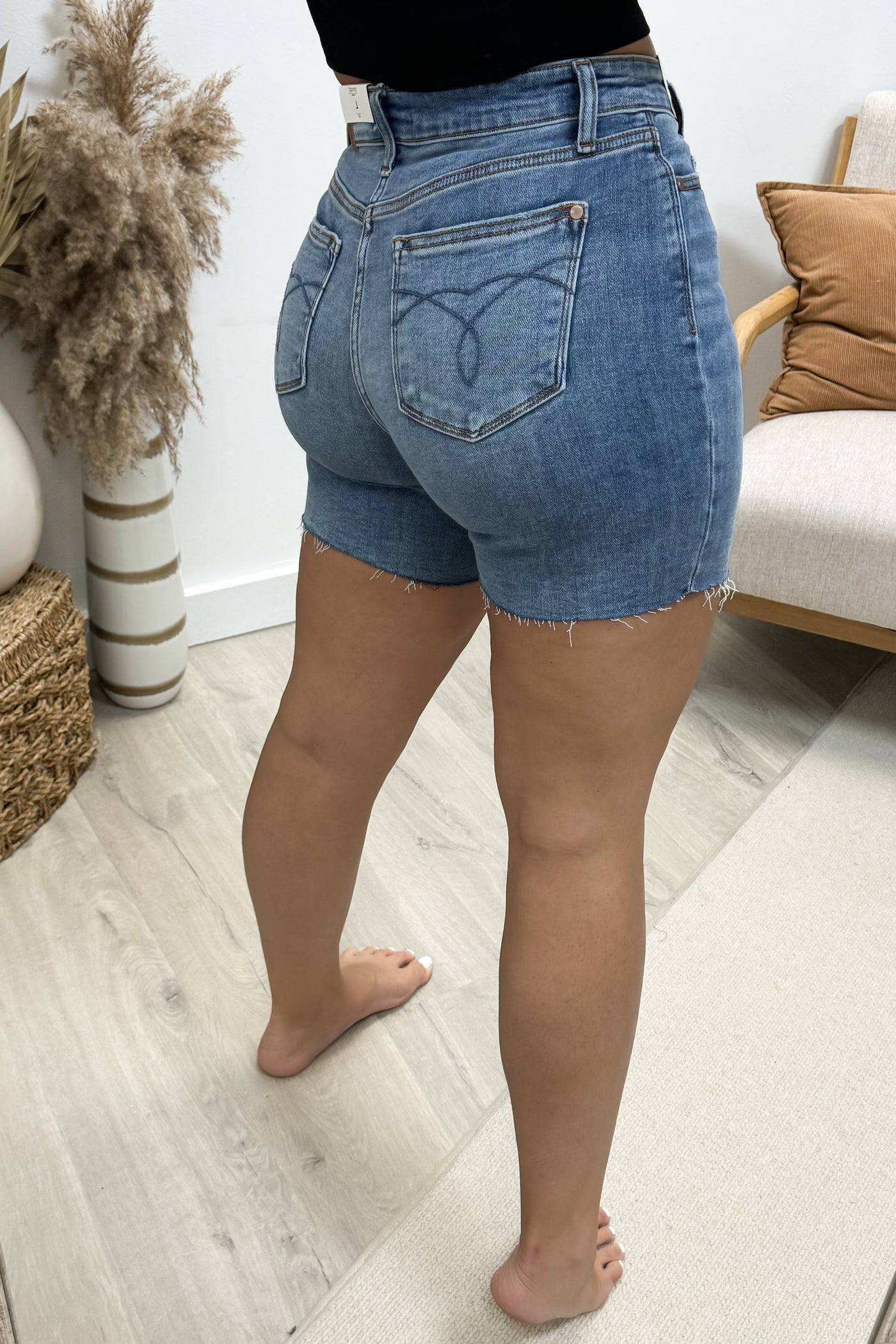 Camila Denim Shorts - Happily Ever Aften