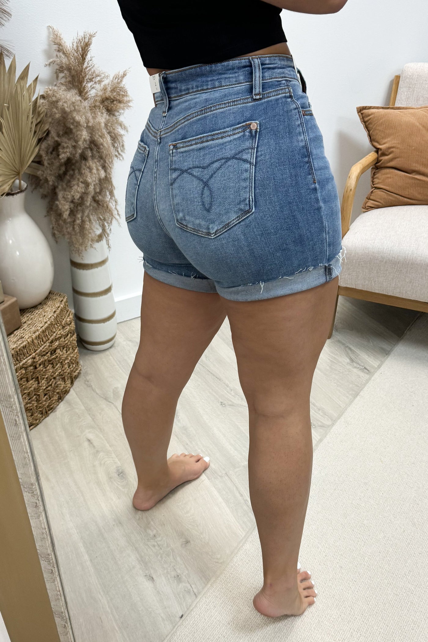 Camila Denim Shorts - Happily Ever Aften