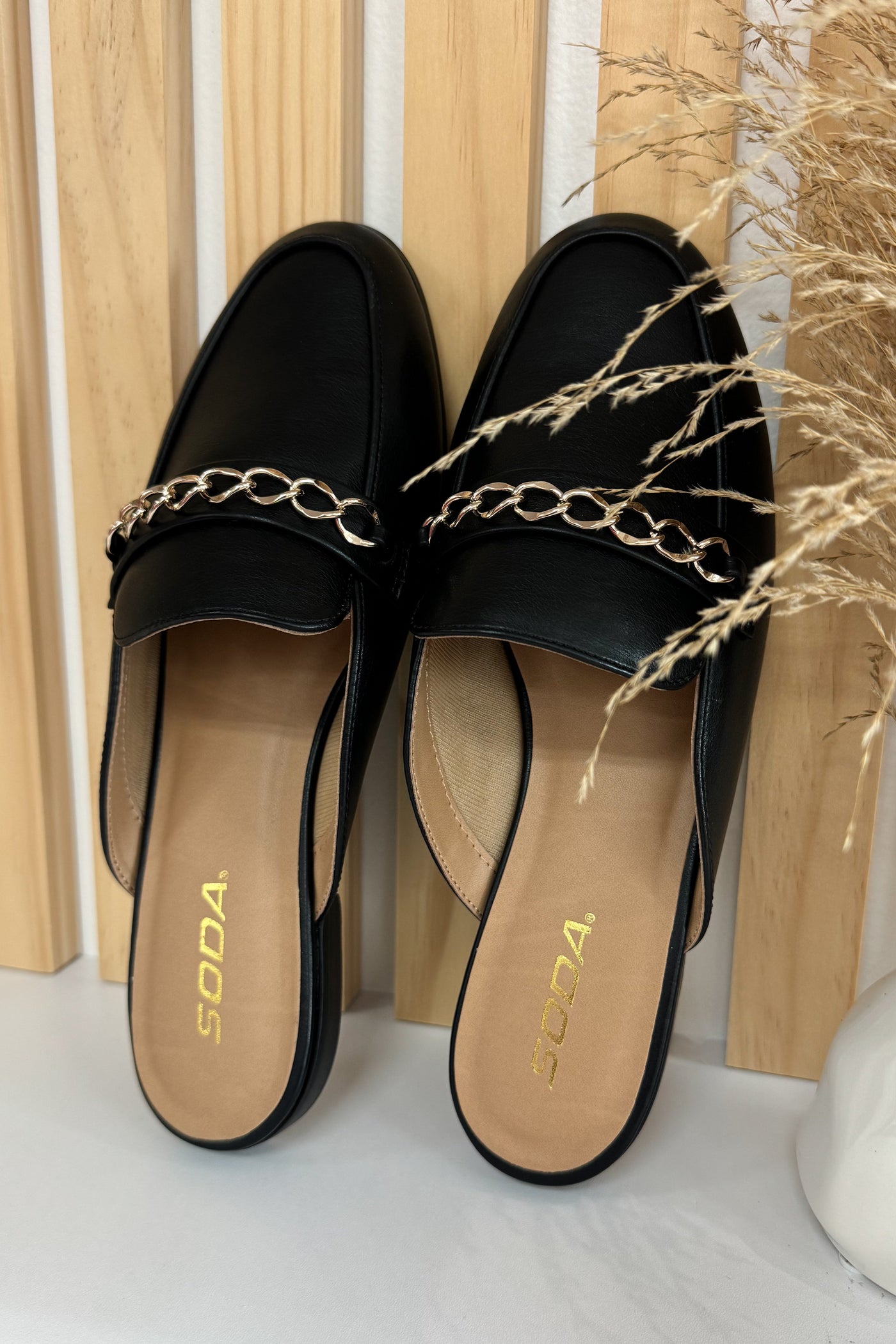 Candace Mules (Black) - Happily Ever Aften