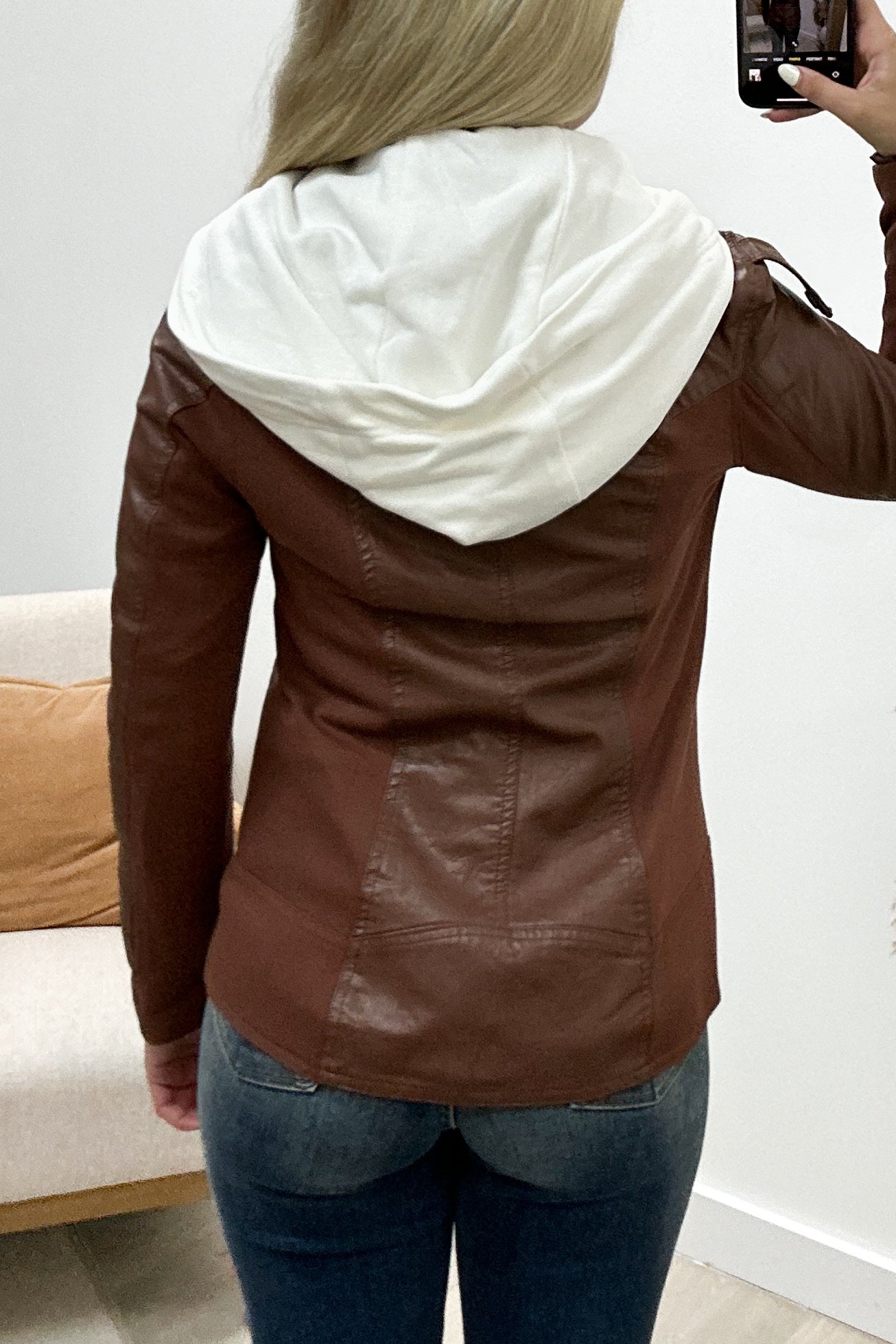 "Change It Up" Jacket (Cocoa) - Happily Ever Aften