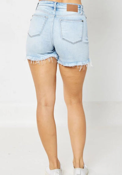 Dayton Cut Off Dad Shorts - Happily Ever Aften