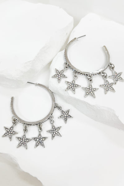 Dolly Earrings (Silver) - Happily Ever Aften