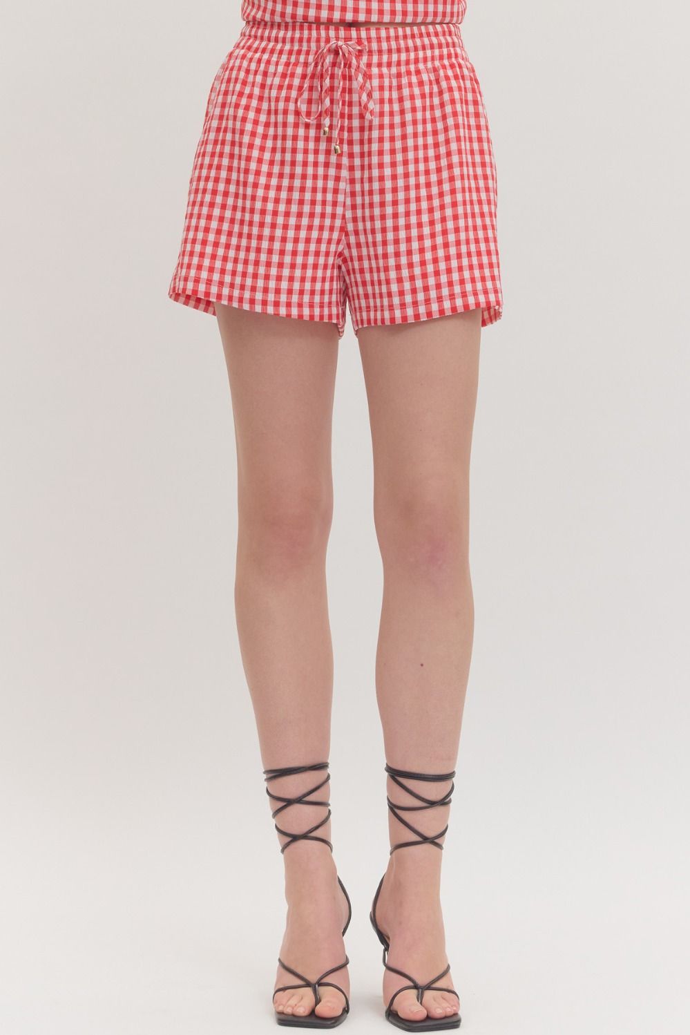 "Open Fields" Shorts (Red)