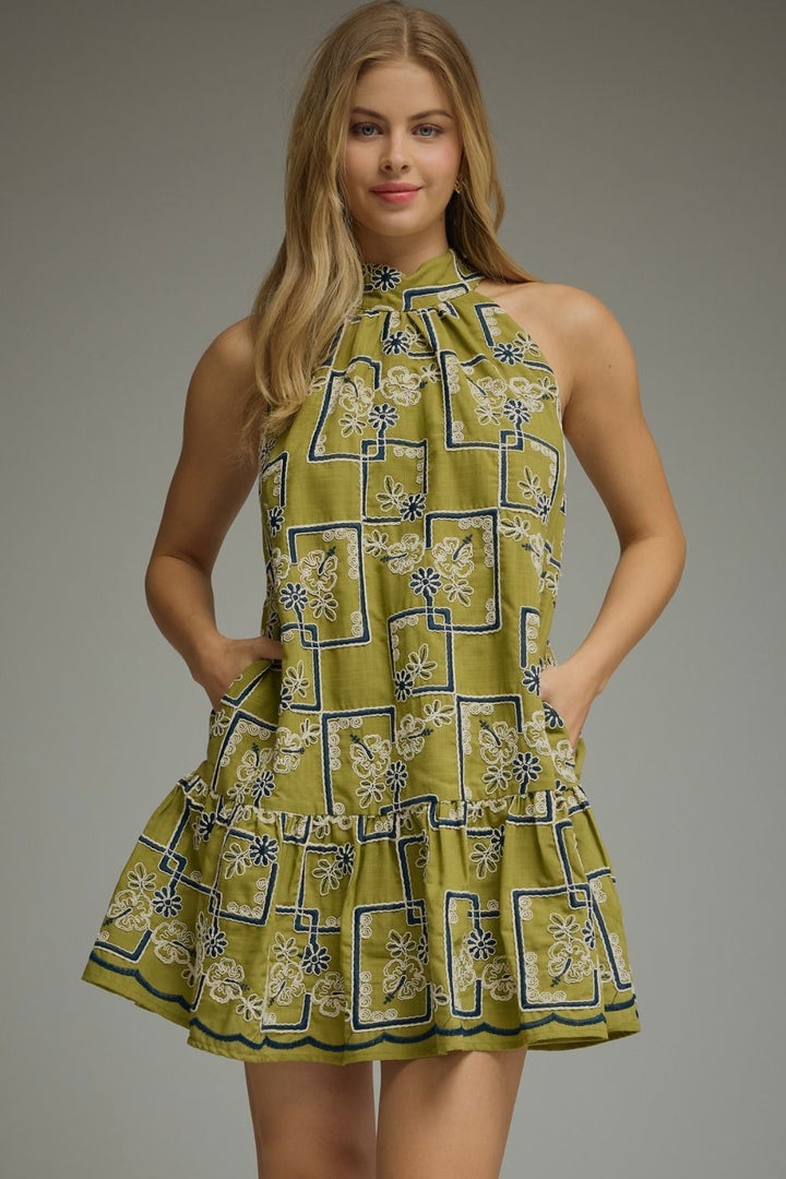 "Marina Muse" Dress (Martini Olive)