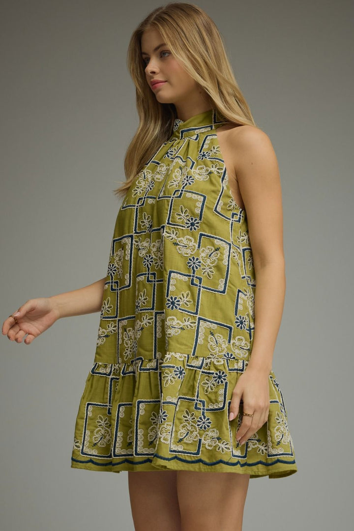 "Marina Muse" Dress (Martini Olive)