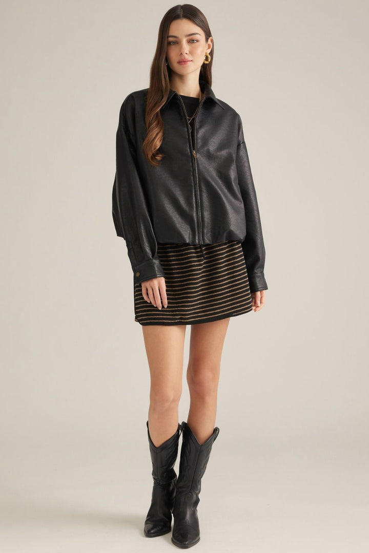"Zip Me Up" Jacket (Black)