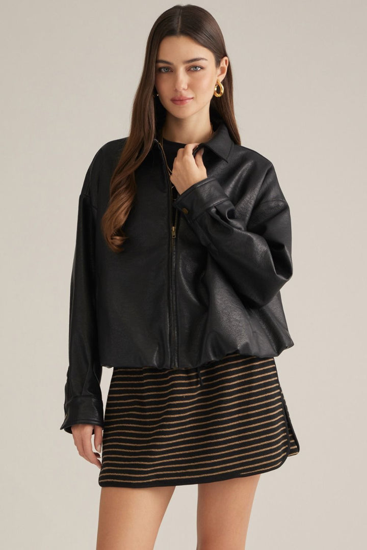 "Zip Me Up" Jacket (Black)