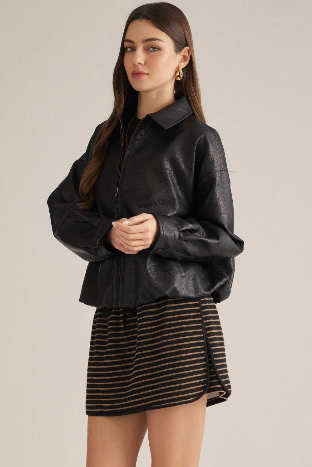 "Zip Me Up" Jacket (Black)