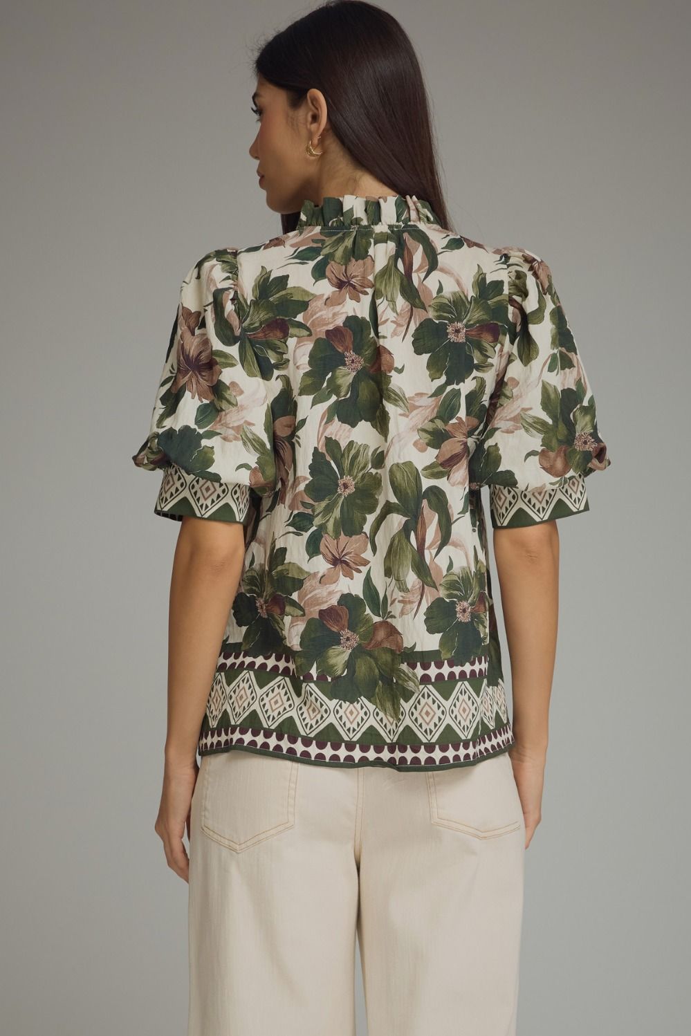 "Stay & Relax" Blouse (Olive)