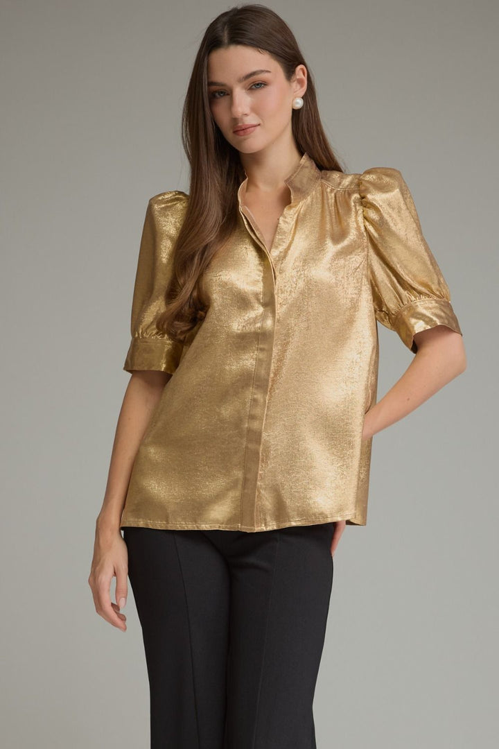 "Make It Shimmer" Top (Gold)