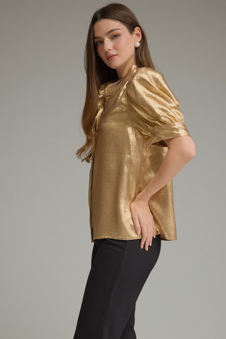 "Make It Shimmer" Top (Gold)