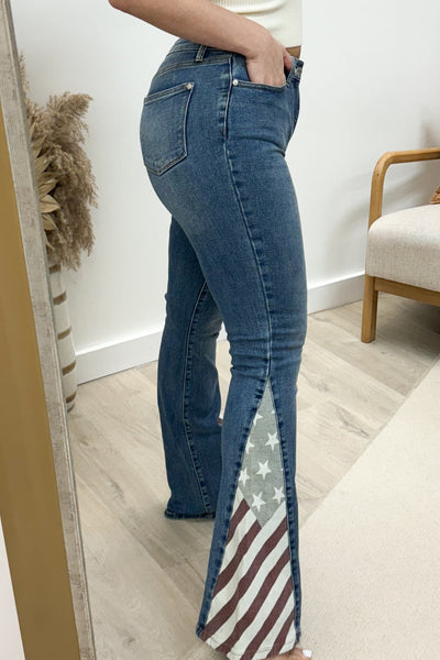 Freedom Flare Jeans - Happily Ever Aften