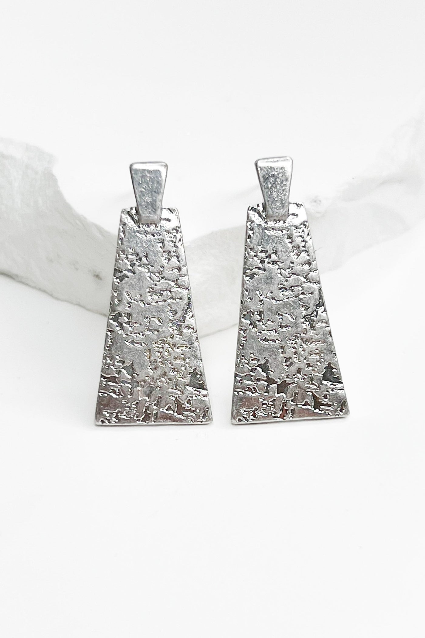 Jean Earrings (Silver) - Happily Ever Aften