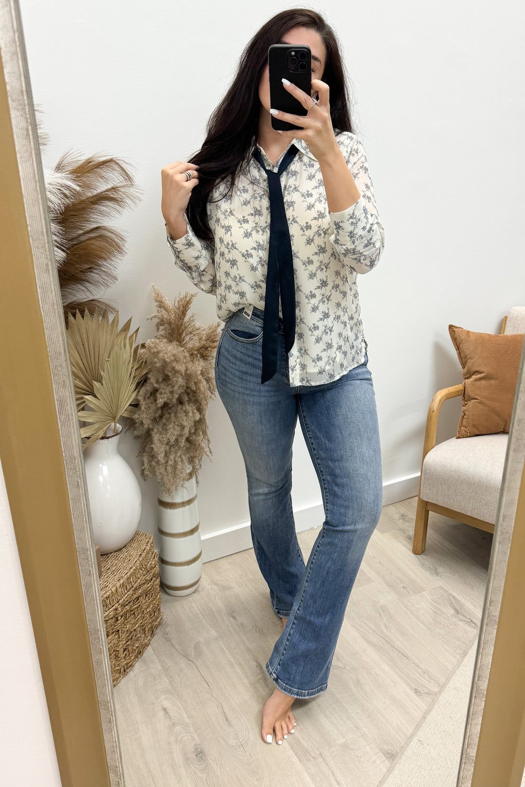 Kayla Bootcut Jeans - Happily Ever Aften