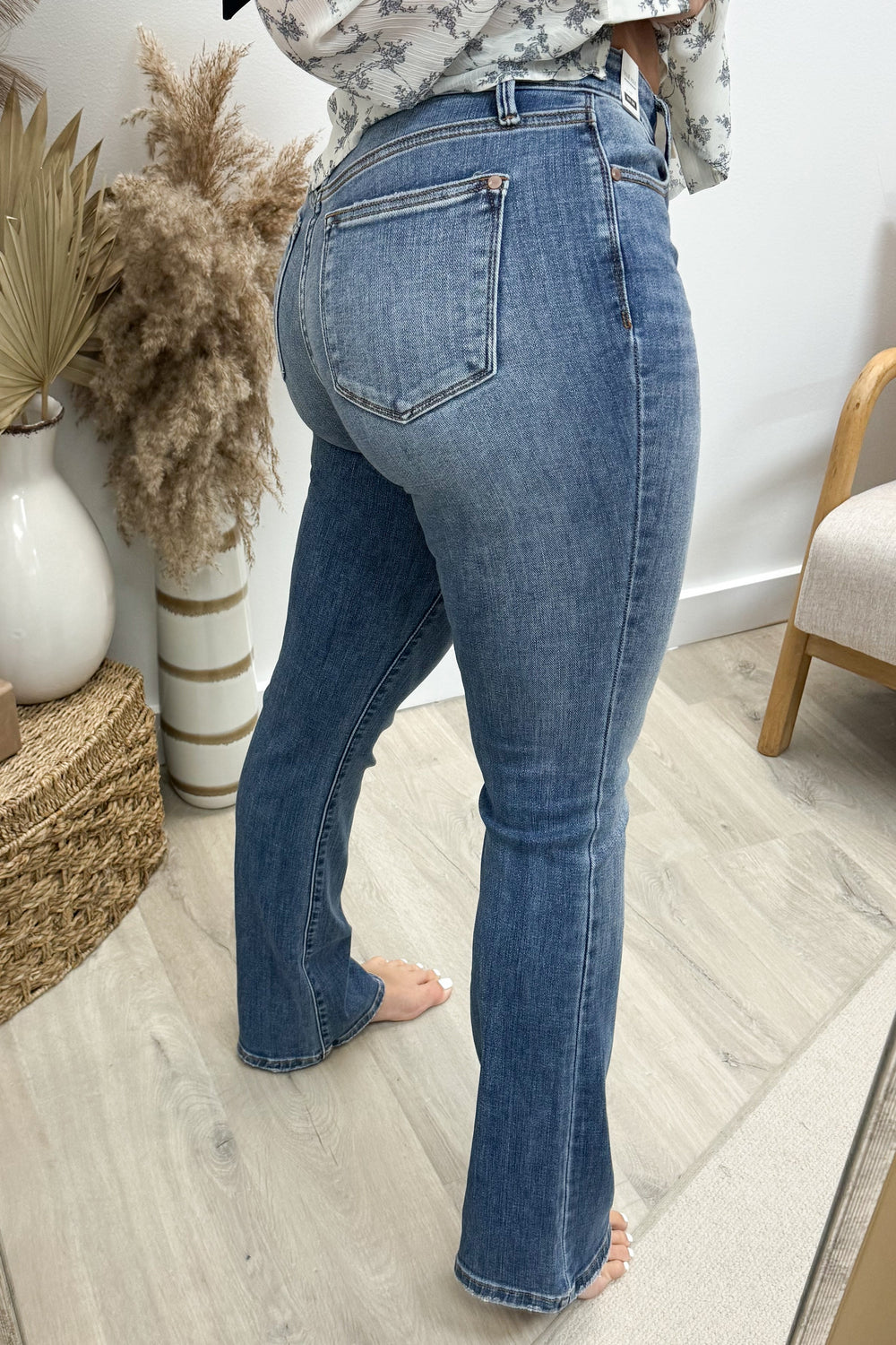Kayla Bootcut Jeans - Happily Ever Aften