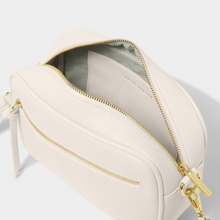 Hallie Crossbody Purse (Off White)