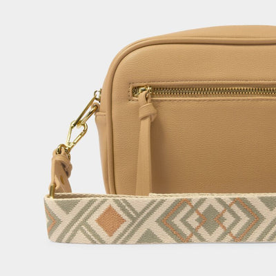 Hallie Crossbody Purse (Camel)
