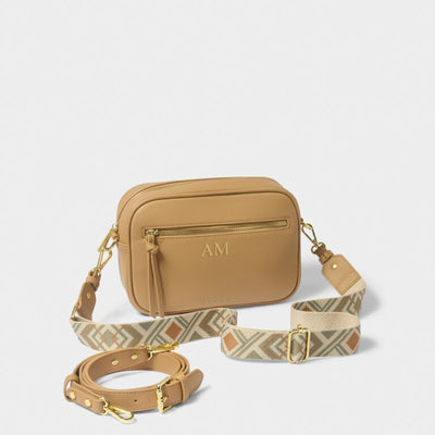 Hallie Crossbody Purse (Camel)