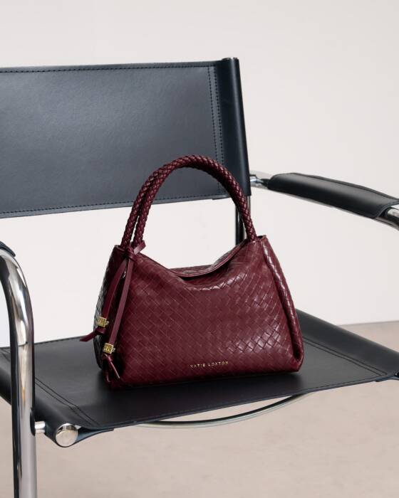 Nova Woven Purse (Cherry)
