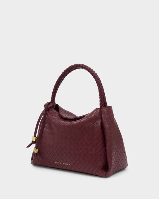 Nova Woven Purse (Cherry)